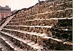 De nederste trappetrin på af Templo Mayor i Tenochtitlan (Mexico City).