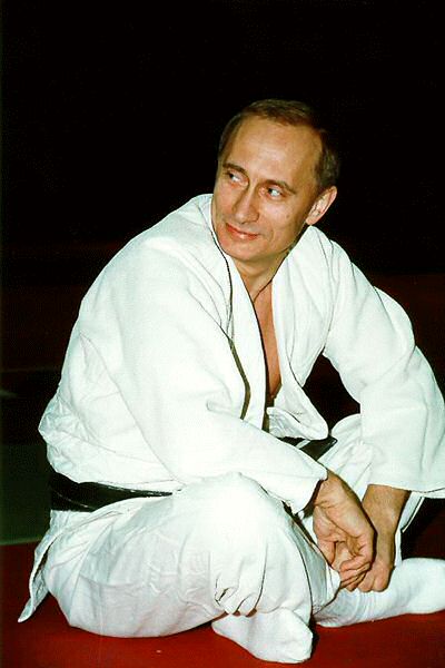 Putin ynder at fremstille sig selv som 'sportsmanden Putin'